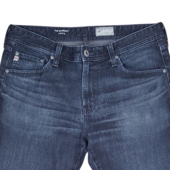 AG Jeans The Graduate 360° Tailored Leg Jeans 32x34 (Actual 34x31) Dark Blue EUC - Picture 5 of 12